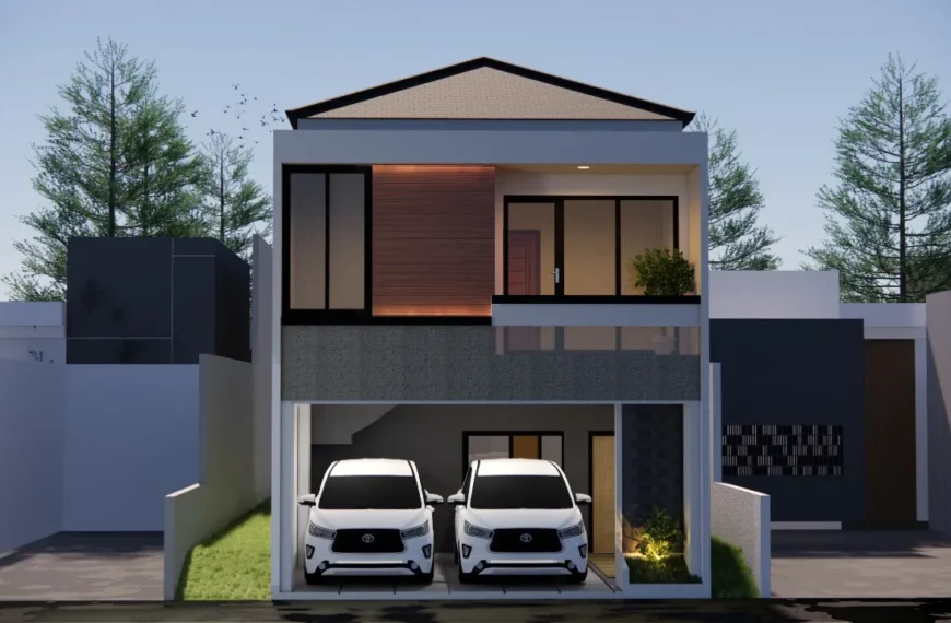 45 Rumah Tinggal Keluarga Besar 2 Lantai Yang Dibangun Di Kota Bekasi