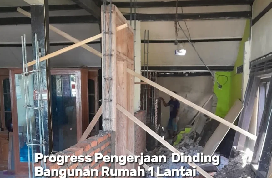 Progres Proyek Rumah 1 Lantai Di Madiun 9