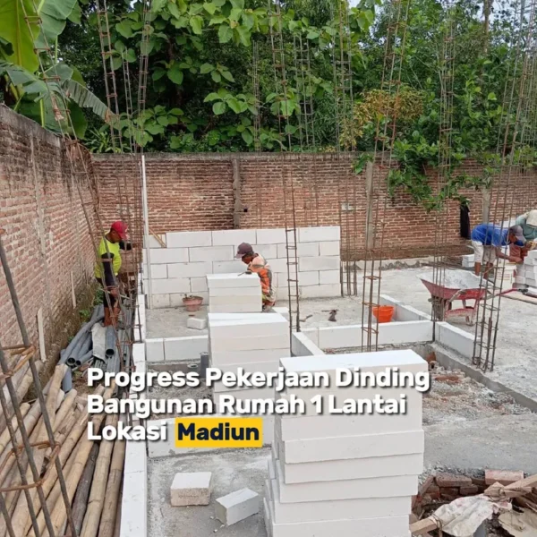 Proyek Rumah 1 Lantai Di Madiun Yang Menarik Perhatian 1