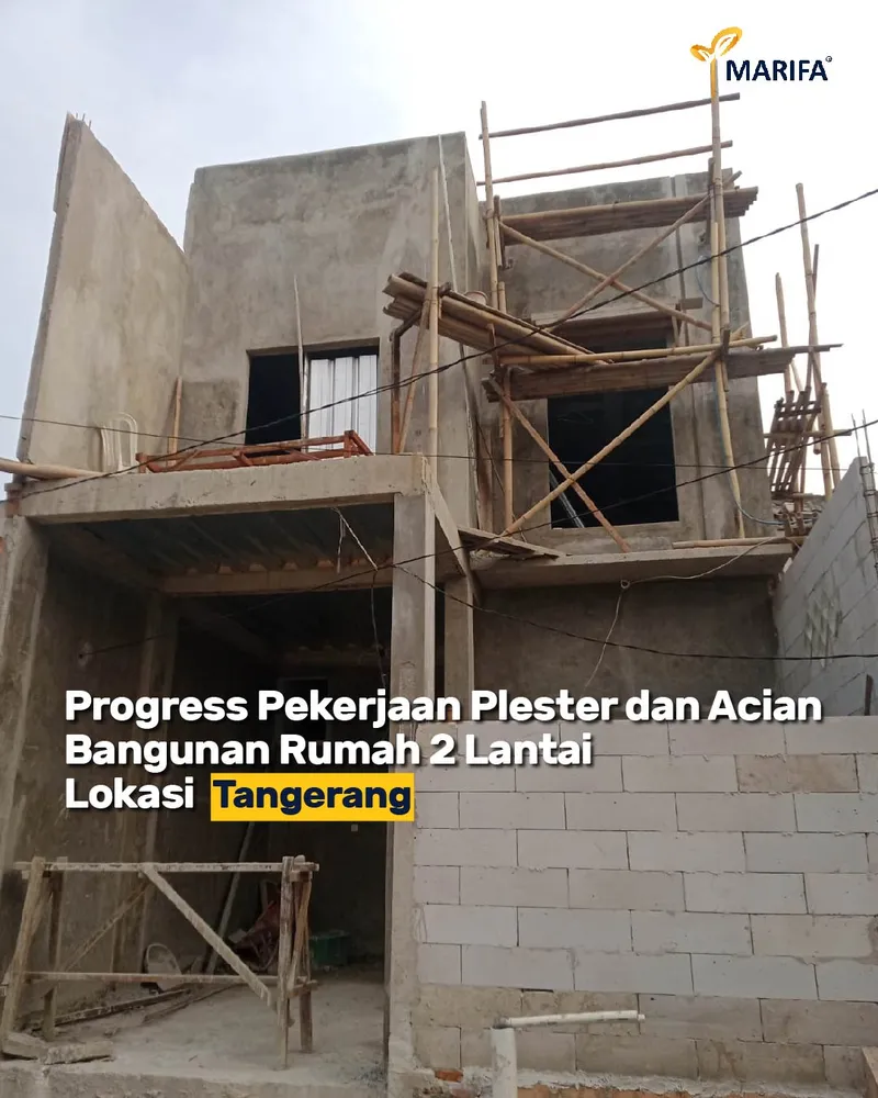 Bersih, rapi, siap huni! update proyek rumah 1 lantai di bogor bersama marifa property 2