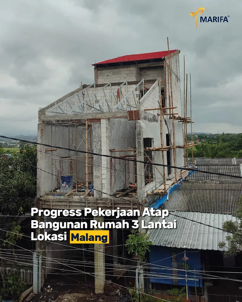 Bersih, rapi, siap huni! update proyek rumah 1 lantai di bogor bersama marifa property 4