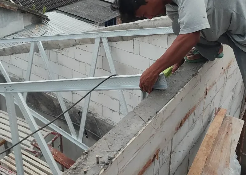 Bersih, rapi, siap huni! update proyek rumah 1 lantai di bogor bersama marifa property 5