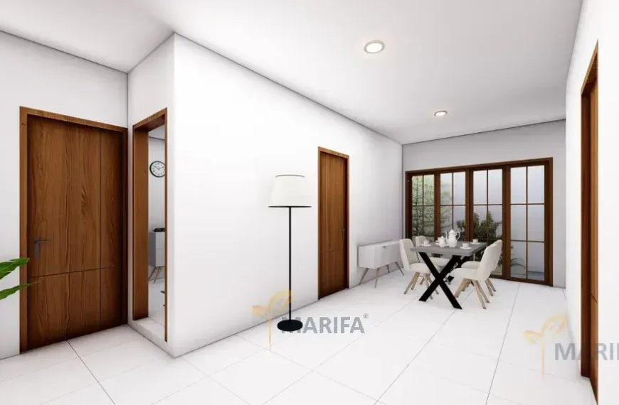 ilustrasi rumah dalam tahap konstruksi dengan dokumen kpr 6a715c0d154e3