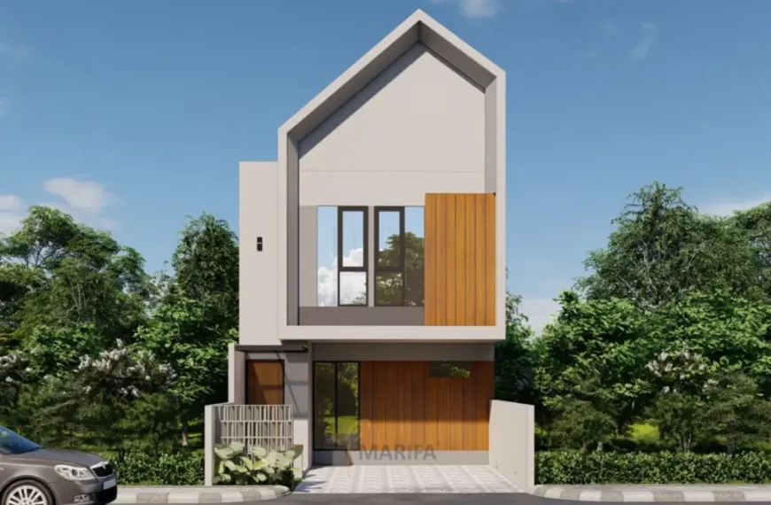 bangunan rumah kost modern minimalis di lebak dengan halaman parkir 6aace3d966524