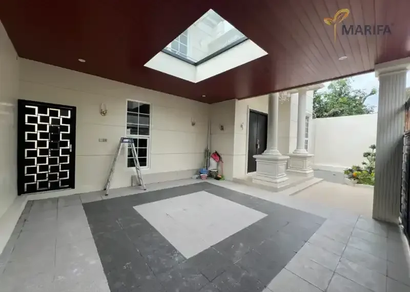 bangunan rumah kost modern minimalis jakarta utara tampak depan 6aacda58f3964