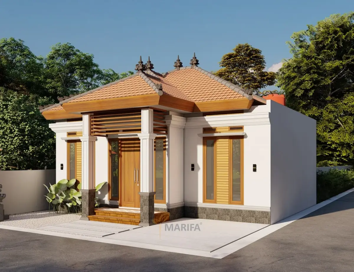 proses pembangunan kost tahap struktur di Sleman