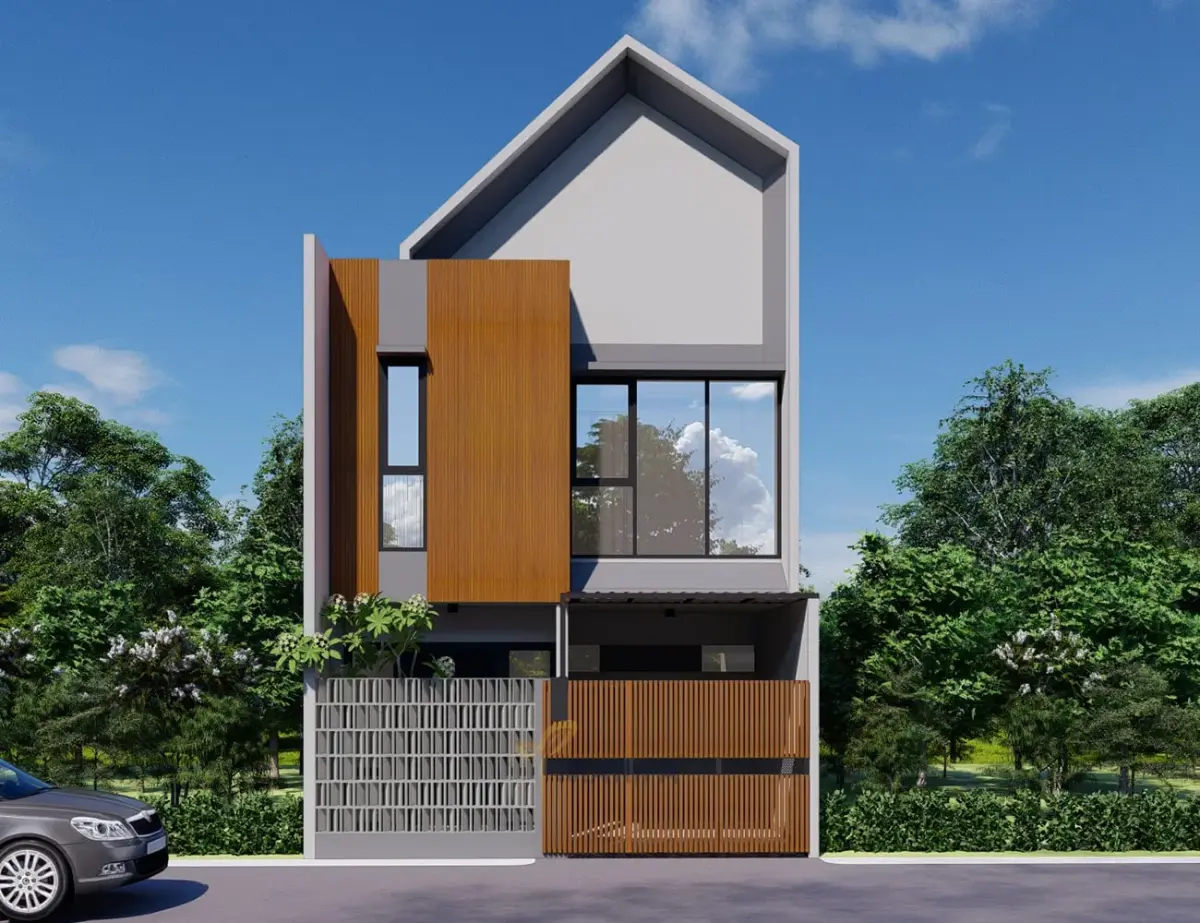 proyek rumah kost garut sebelum sesudah