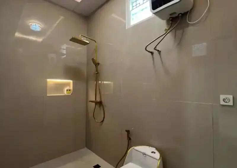 rumah kost minimalis modern di cimahi dengan halaman parkir 6aace57bdc7e6