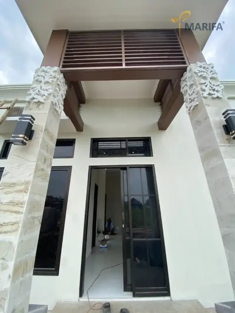 rumah kost modern minimalis di banyumas siang hari 6aace643c867b