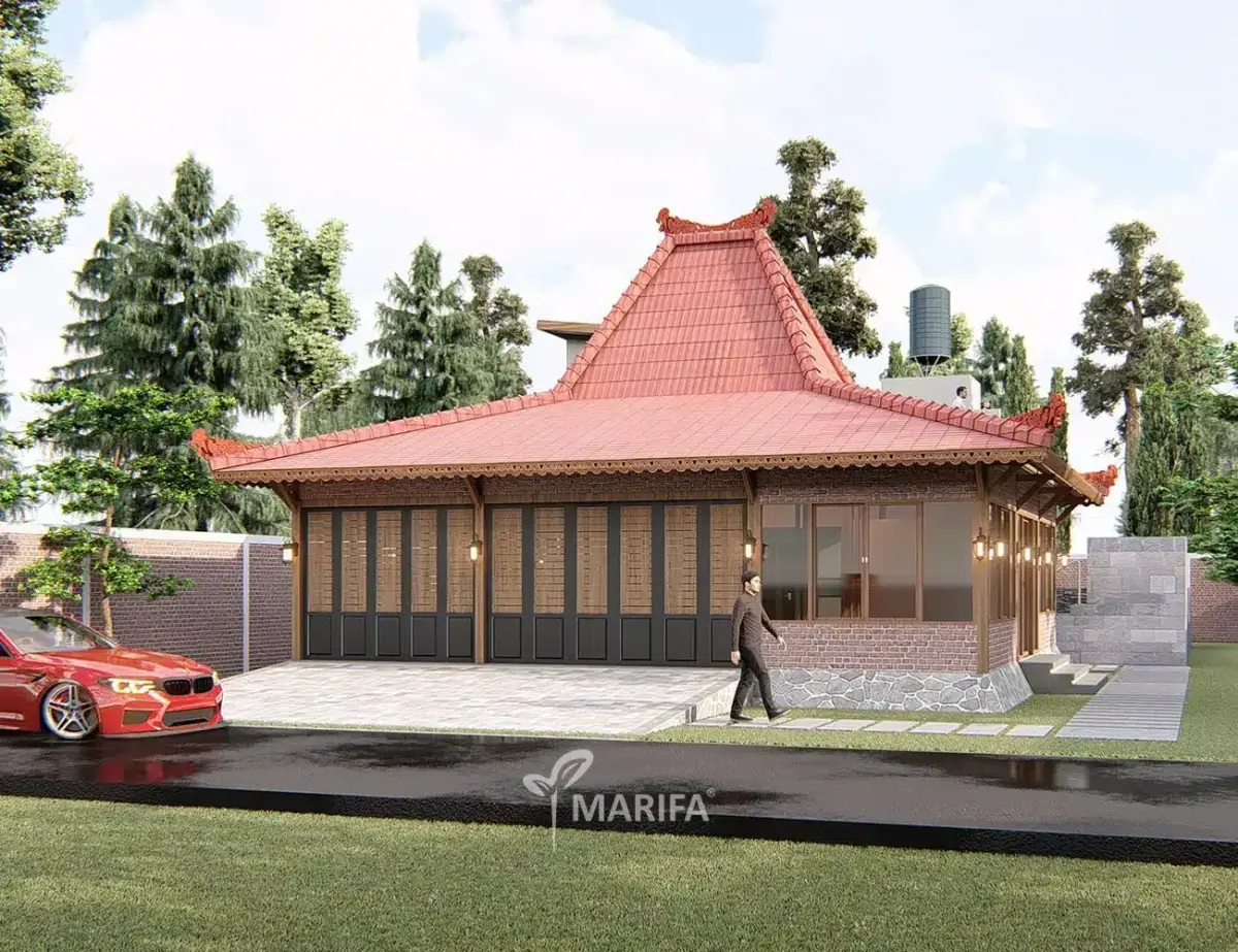 rumah kost modern minimalis dua lantai di Kulon Progo