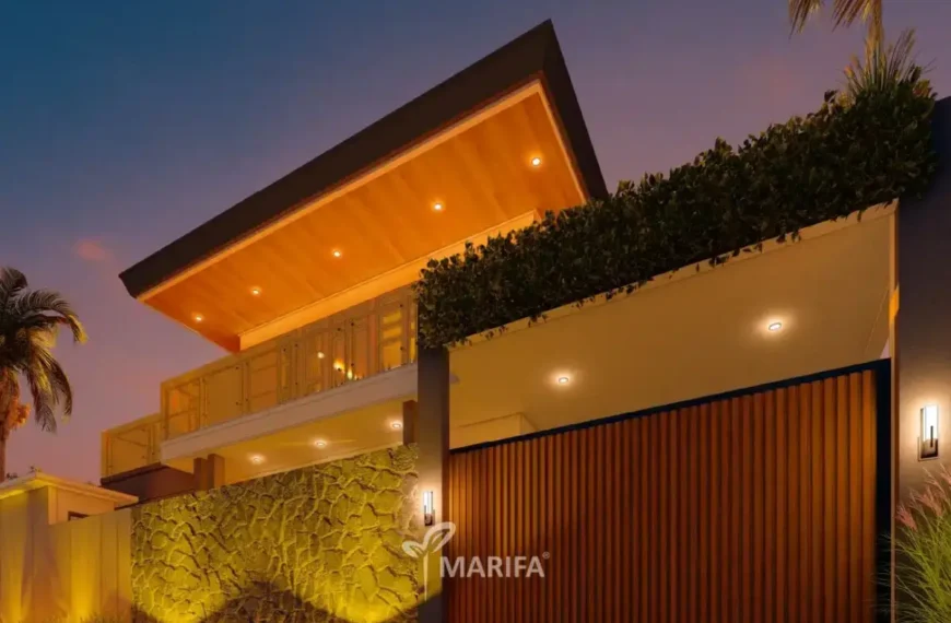 rumah kost modern minimalis yogyakarta tampak depan 6aa8fa965bbe2