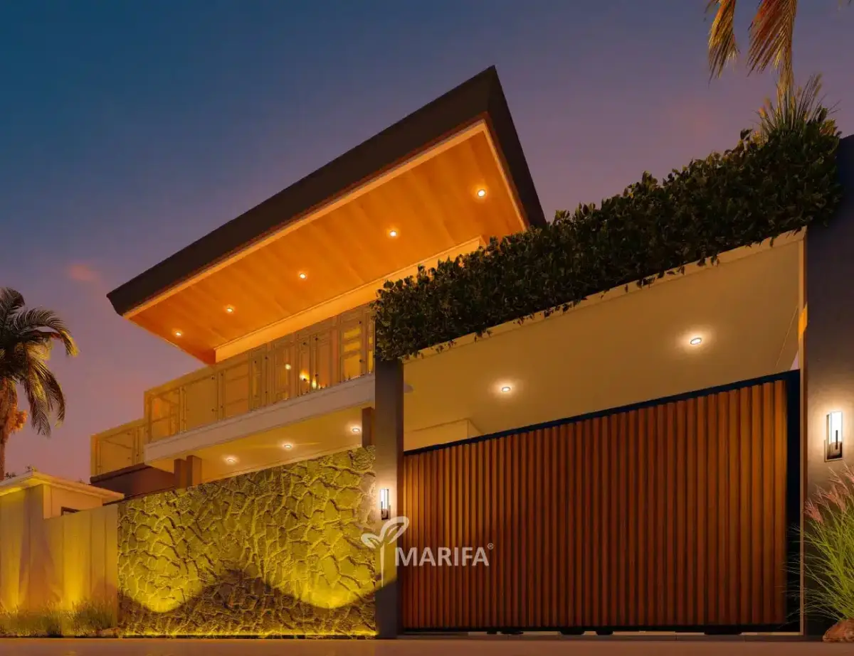 rumah kost modern minimalis yogyakarta tampak depan 6aa8fa965bbe2
